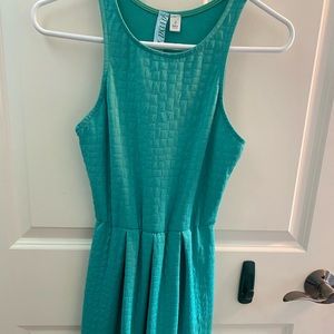 Teal dress